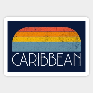 Caribbean vintage design Magnet